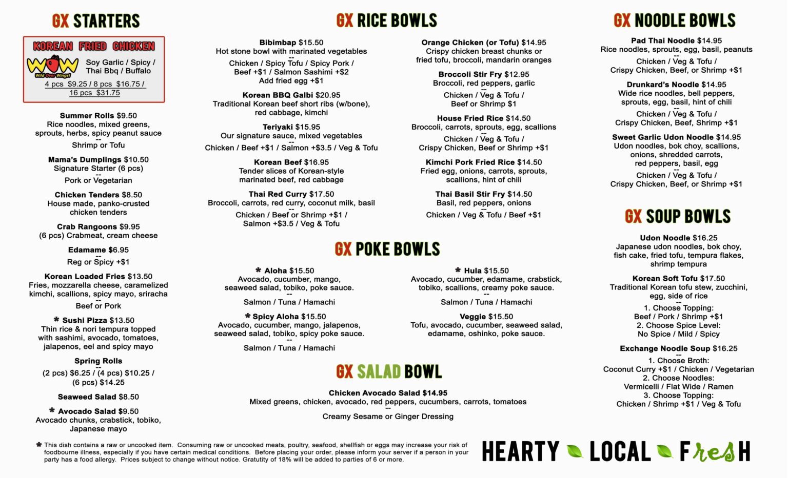 Food Ginger Exchange Mission Hill