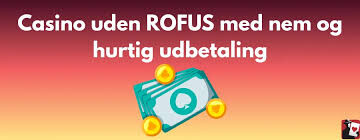 Online Casino Uden om ROFUS - Opdag Mulighederne Online Casino Uden om ROFUS - Opdag Mulighederne