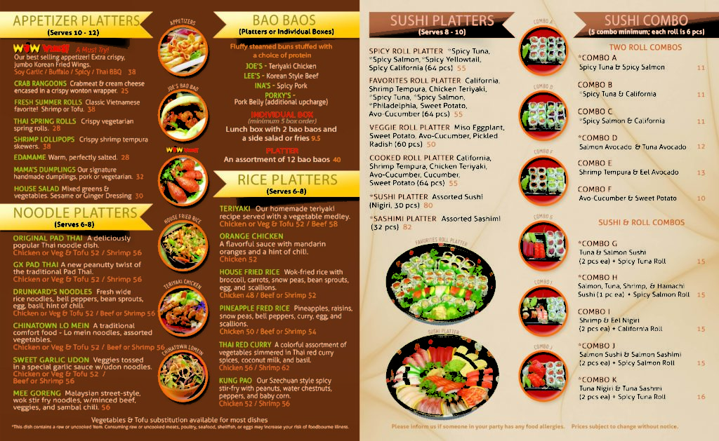 Catering Ginger Exchange Watertown