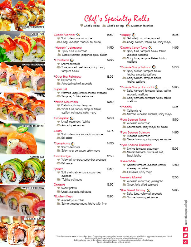 Dinner Ginger Exchange Watertown